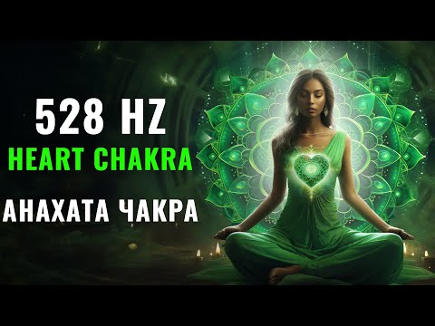 528 Гц Волшебная Гармония Анахаты: Исцеление и Открытие Сердечной Чакры | Перерождение и Активация