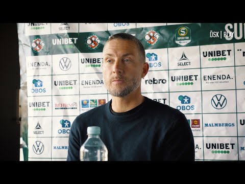 Presskonferens: ÖSK - IF Brommapojkarna