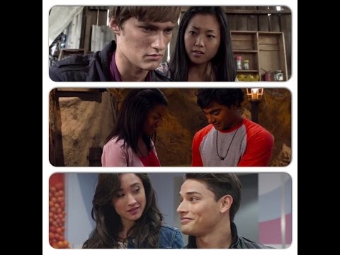 Pink and Red Ranger Romance