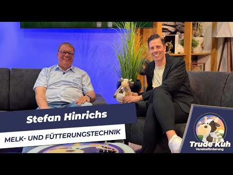 Stefan Hinrichs von der Firma Stefan Hinrichs zu Gast im TV-Studio bei „Trude Kuh“