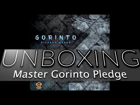 SMGSLT - Unboxing Gorinto (Kickstarter: Master Gorinto Pledge)