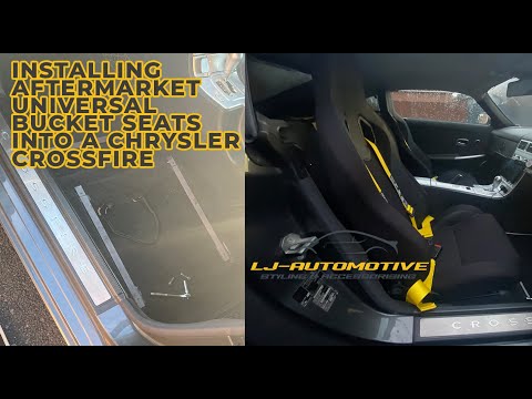 Installing Auto-Style Universal Bucket Seats into a Chrysler Crossfire #chryslercrossfire