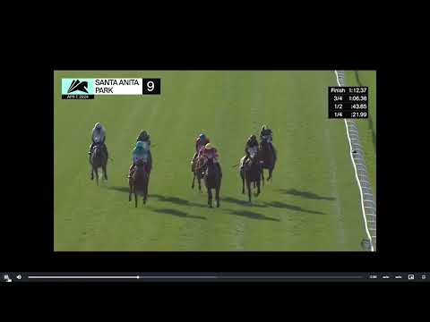 Horse Racing: Laulne Wins The $100K Angels Flight Stakes. Full Race 9 Santa Anita Sun. April 7, 2024