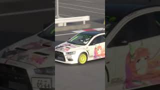 ランエボファイナルのサイレンススズカ仕様の痛車で首都高を走って見た#gt7  #痛車