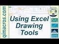 Using Drawing Tools in Excel 2007, 2010 and 2013