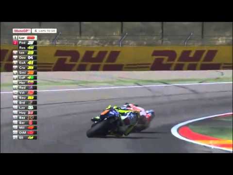 GP Aragón 2015 Dani Pedrosa VS Valentino Rossi