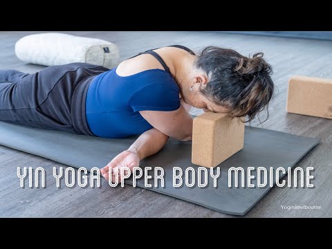 40min Yin yoga upper body medicine | deep relaxation