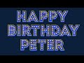 Happy Birthday Peter