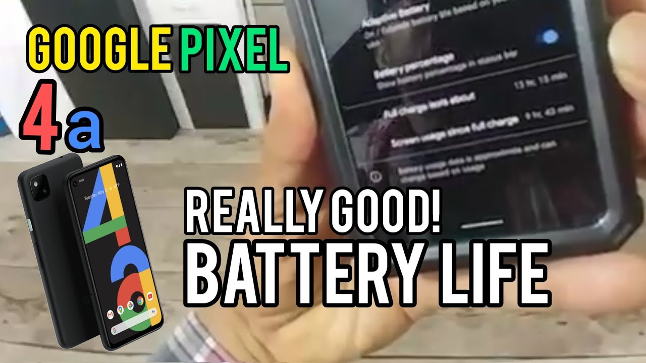 Google Pixel 4a Battery Life 'Really Good' 🔥 #teampixel #giftfromgoogle