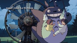 Ghibli studio style Instant relaxation with Lo-fi Music