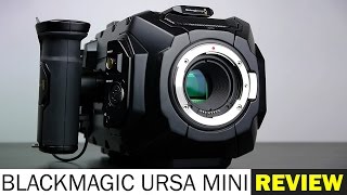 Video thumbnail for BlackMagic URSA MINI 4K Cinema Camera - FULL REVIEW by MW Technology