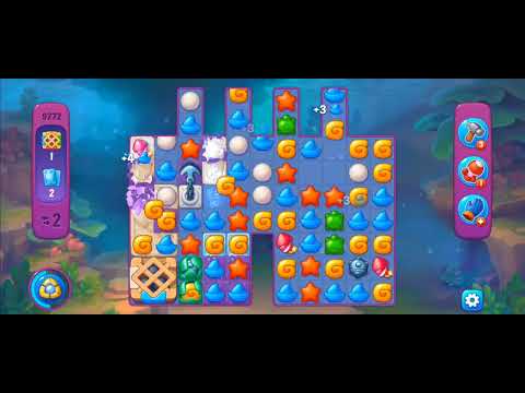 Fishdom Super Hard Level 9272 ( with 2 bombs booster)