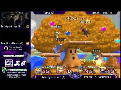 SG at GU 14.4 Doubles GF - Harmak/Peachkid [L] (B) vs. Twisty/Silver [L] (R)