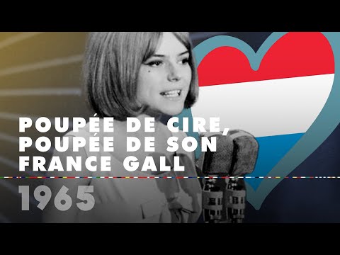 POUPÉE DE CIRE, POUPÉE DE SON – FRANCE GALL (Luxembourg 1965 – Eurovision Song Contest HD)