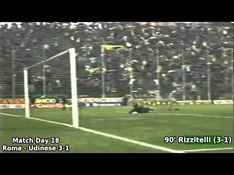 Serie A 1989-1990, day 18: Roma - Udinese 3-1 (Riz...