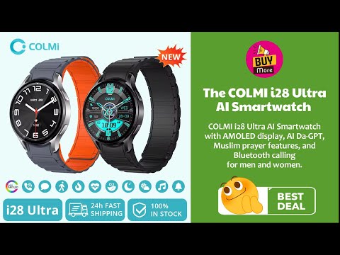 The COLMI i28 Ultra AI Smartwatch