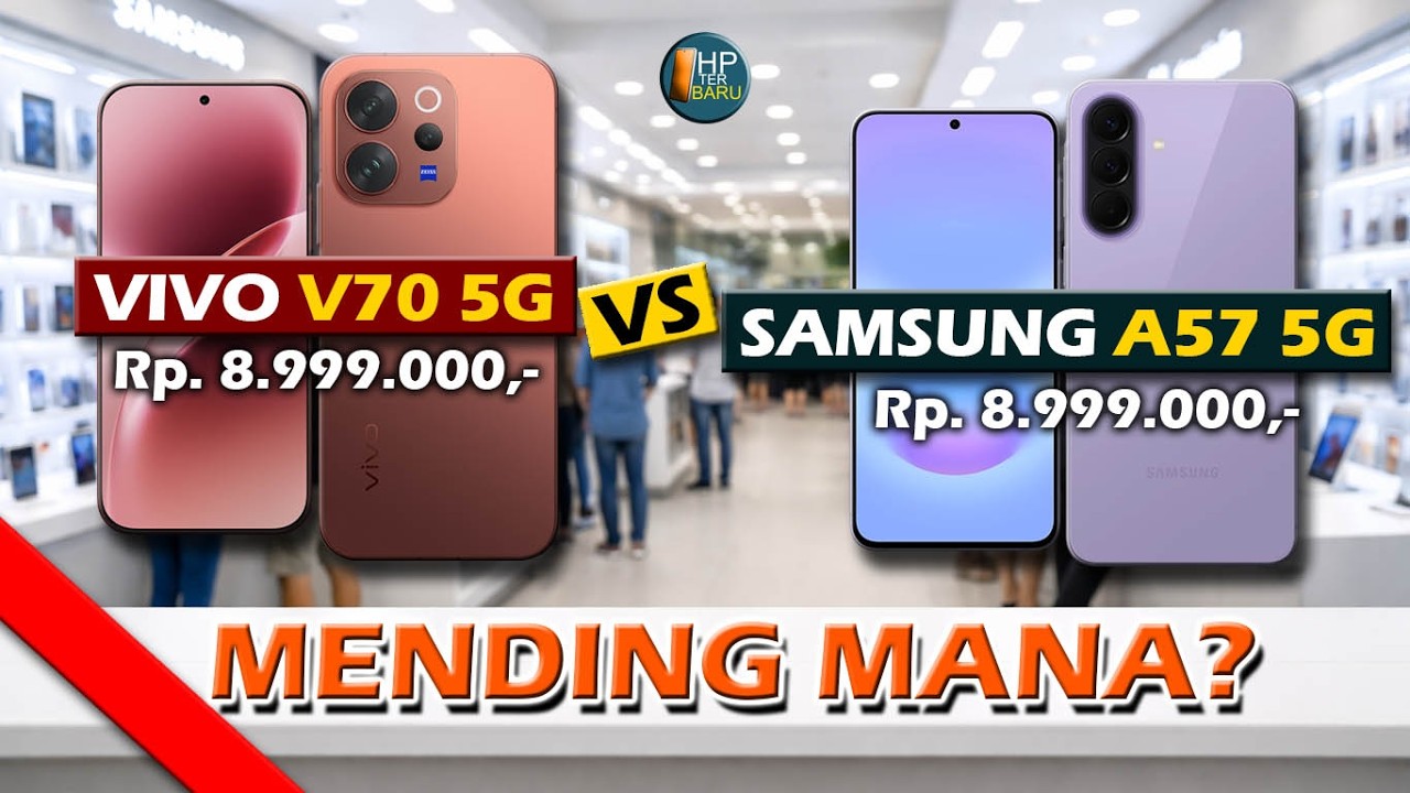 MENDING MANA? VIVO V70 5G VS SAMSUNG A57 5G
