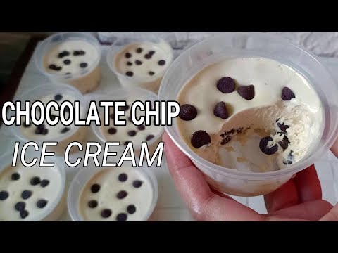 Chocolate Chip Ice Cream l Chocolate Chip Ice Cream Recipe without Ice Cream Maker