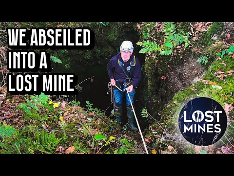 Abseiled into mining History, see what we discovered in this LOST Mine!