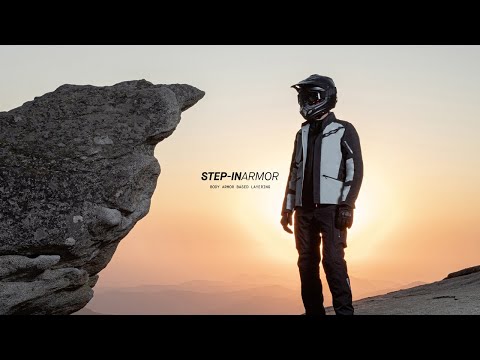 SPIDI STEP-IN ARMOR. Three Layer Jacket, RE-INVENTED
