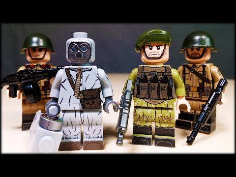 Лего минифигурки в спецкостюмах и ВДВ от United Bricks