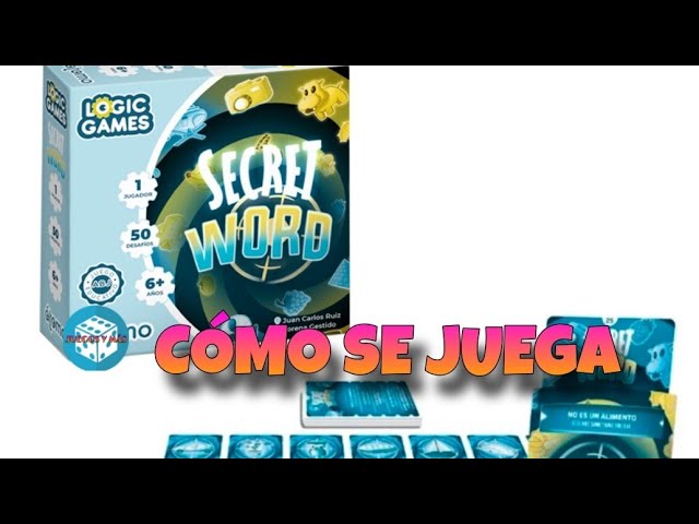 Vídeo relacionado con Secret Word. Juego Educativo DE Competencia LINGÜÍSTICA. Logic Game