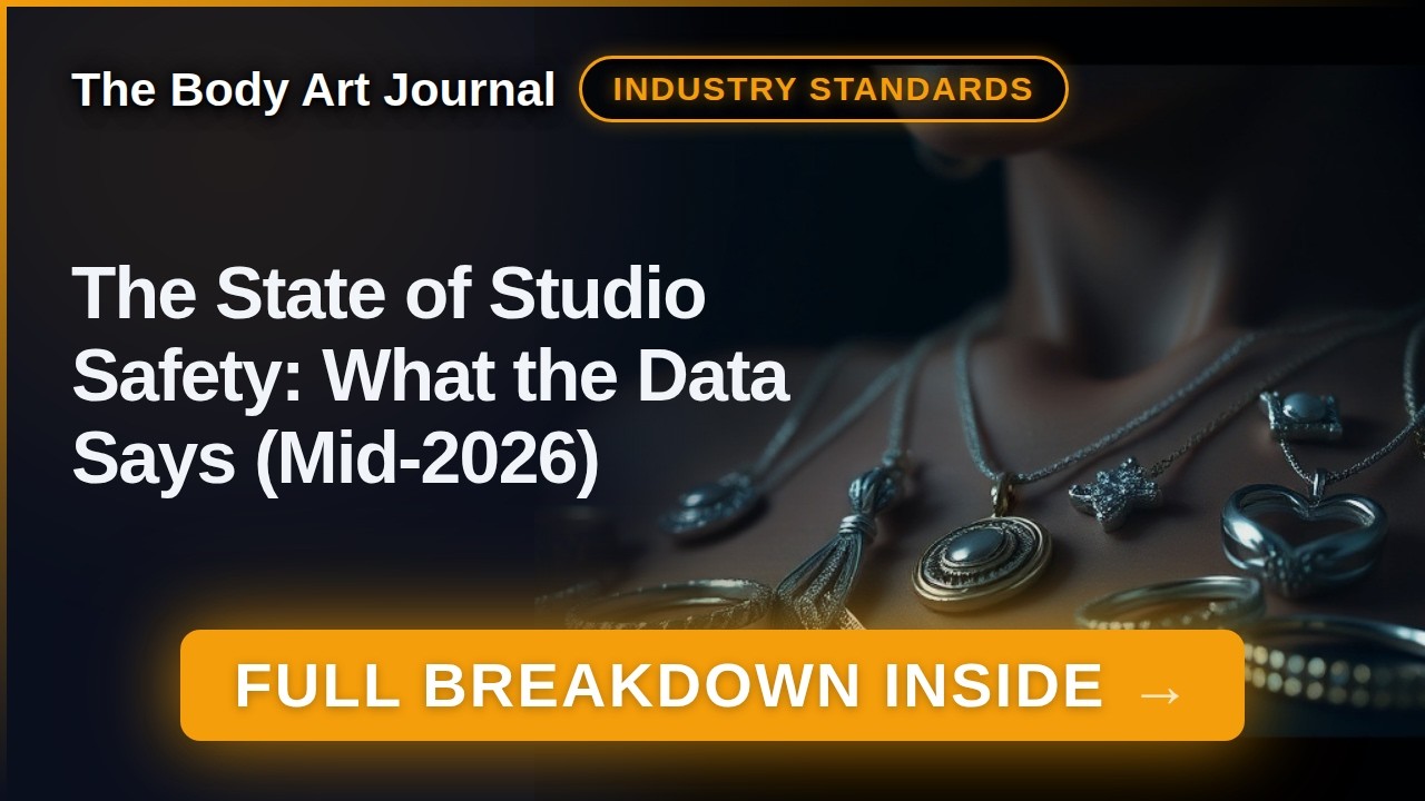 The State of Studio Safety: What the Data Says (Mid-2026) | Body Art ...