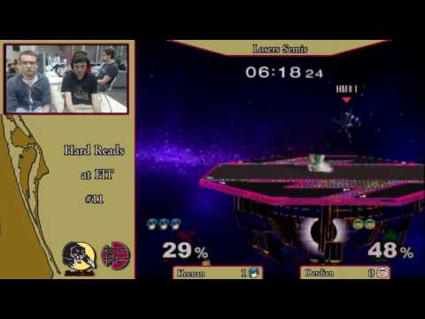 Hard Reads 11 Melee - Keenan (Marth) vs Derdian (Falcon) - Losers Semis