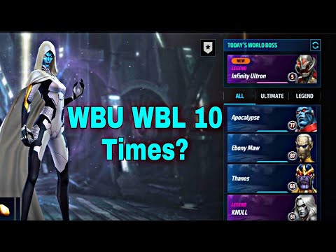 10 Times WBU WBL? Discussion On WBU WBL Entry - Marvel Future Fight