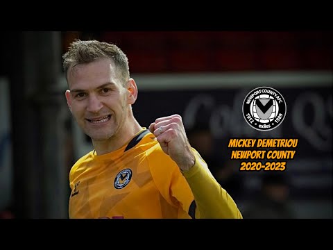 Mickey Demetriou Newport County Highlights 2020-2023