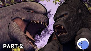 D.rex vs King Kong (2005) | Animation (Part 2)