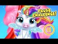 Fun PAUSE CHALLENGE 😆 Panda Lu Pranks My Baby Unicorn | TutoTOONS Cartoons & Games for Kids