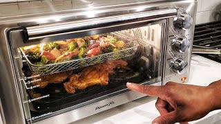 PowerXL Air Fryer Grill 8 in 1 Electric indoor Grill DO NOT BUY BEFORE YOU WATCH THE FOLLOW UP VIDEO