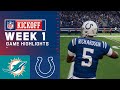 Dolphins Vs Colts Week 1 Simulation Highlights Madden 26 Rosters