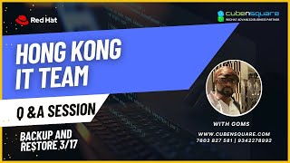 Download the video "RedHat OpenShift Backup Method: Hong Kong IT Team Q&A Session with Goms | 3/17"