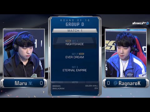 [2020 GSL S1] Ro.16 Group D Match1 Maru vs RagnaroK
