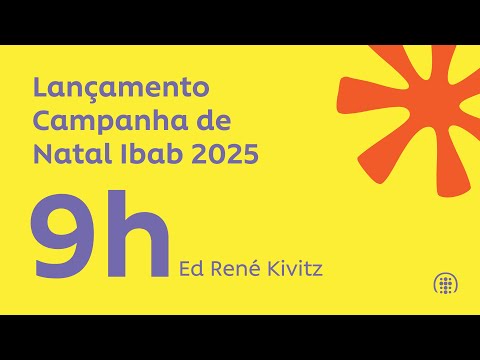 Celebração Ibab AO VIVO 9h | Ed René Kivitz | 23 de novembro de 2025