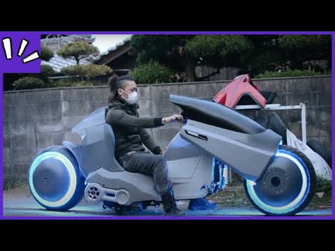 image-How fast is Kaneda's bike?