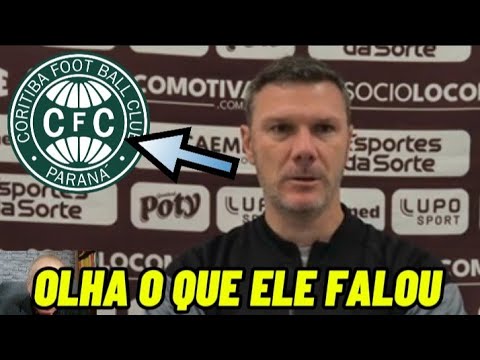 OLHA O QUE O TÉCNICO DA FERROVIÁRIA FALOU DO CORITIBA, APÓS GOLEADA SOFRIDA