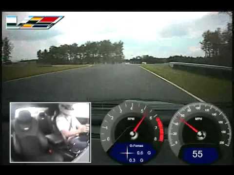 2011 Cadillac CTS-V Coupe: Track Commentary - Uncut - Colum Wood, AutoGuide.com