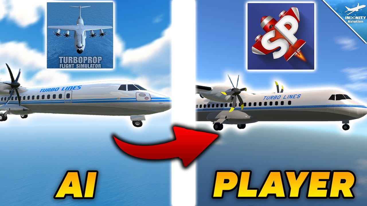 TFS PLANES In SIMPLEPLANES - Fly As TURBO LINES! | Turboprop FS & Simpleplanes