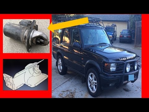 2002 Land Rover Discovery STARTER REMOVAL - SE7 Disco2 II Disco 2