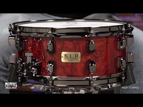 Tama 14x6 S.L.P. G-Bubinga Snare Drum (LGB146NQB)
