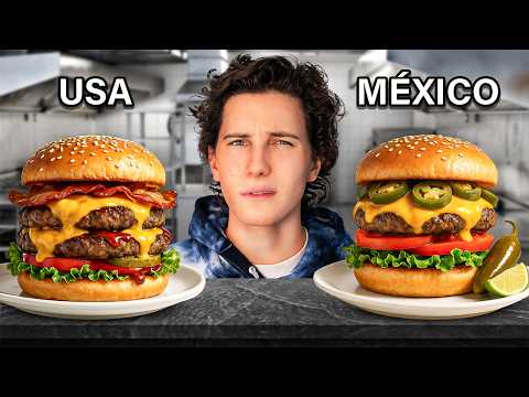 Trying the best burgers: Mexico vs. the USA