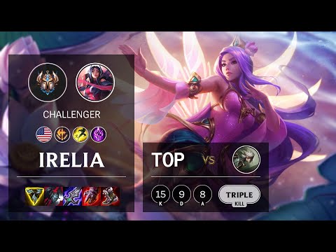 Irelia Top vs Camille - NA Challenger Patch 10.24