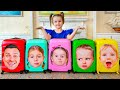 Five Kids Moving Song + more Children's Songs and Videos