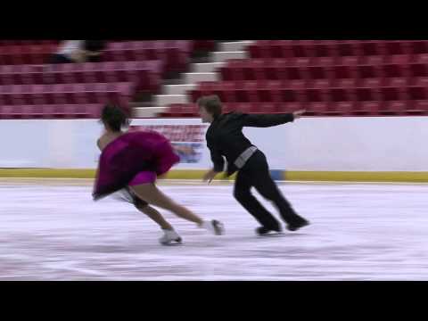 4 S. AGHAI / J. PARTANEN (FIN) - ISU JGP Lake Placid Junior Ice Dance Short Dance