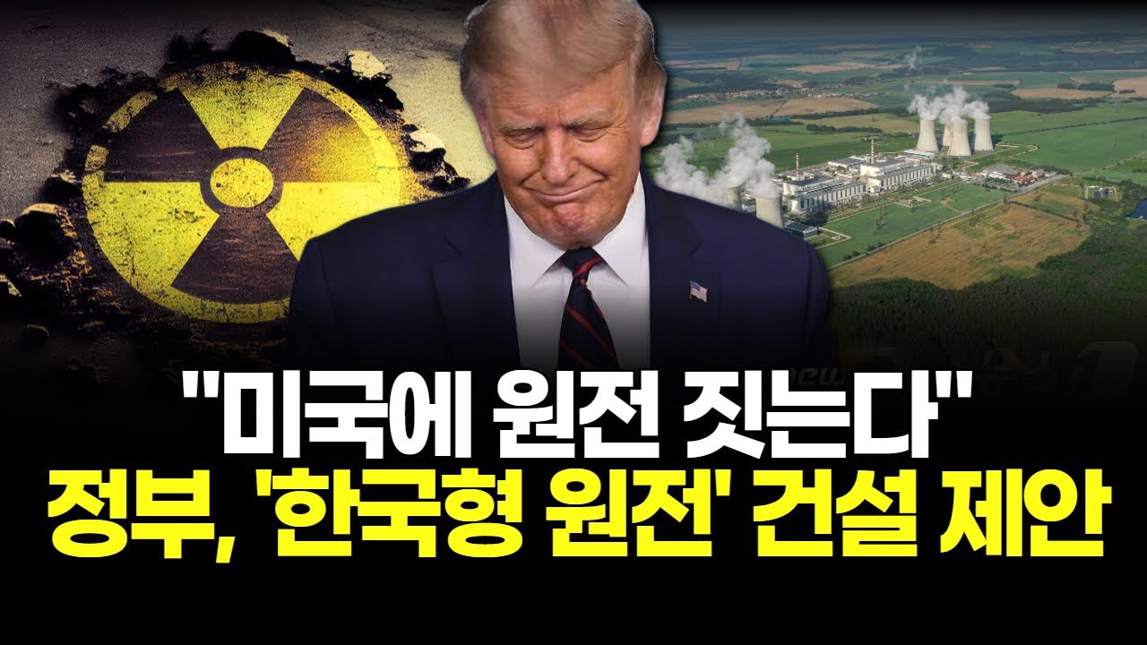 "미국에 원전 짓는다"…정부, '한국형 원전' 건설 제안