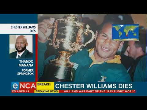 Chester Williams dies