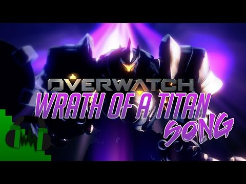 OVERWATCH REINHARDT SONG (Wrath Of A Titan) LYRIC VIDEO - DAGames